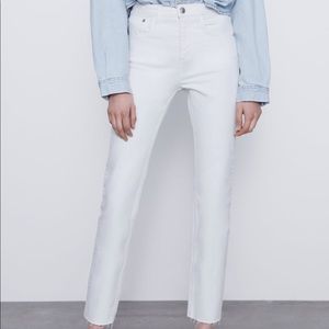 Zara High Rise Slim Jeans